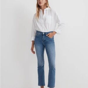Madewell midrise kick out jeans